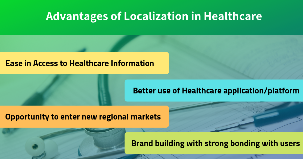 healthcare localization, healthcare website translation, healthcare app translation