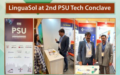 LinguaSol received good response at the 2nd PSU Tech Conclave