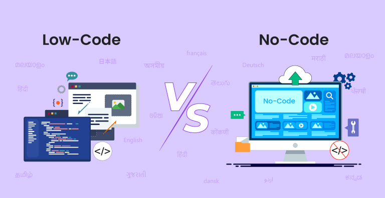 Low Code vs No Code Multilingual Solution