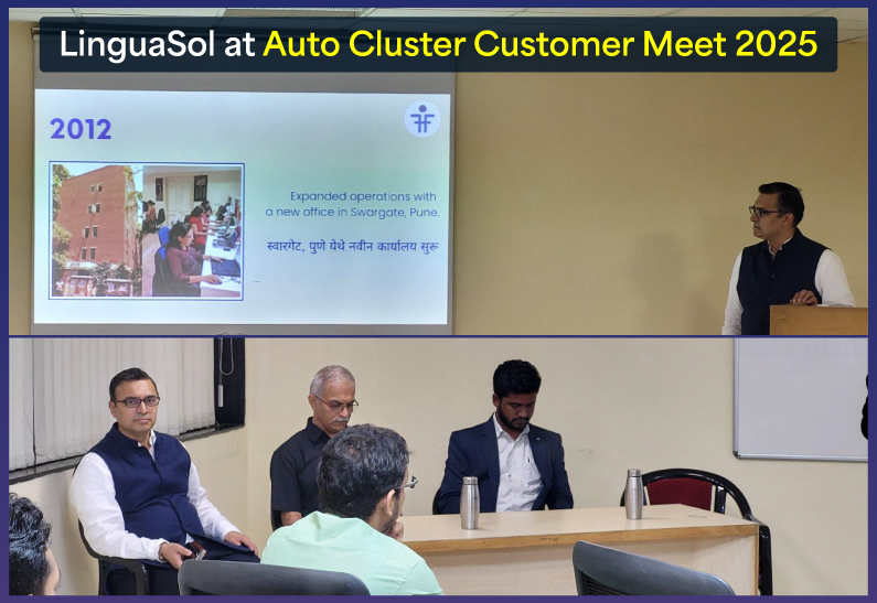 LinguaSol at Auto cluster Meet 2025