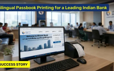 Success Story: Multilingual Passbook Printing for a Leading Indian Bank