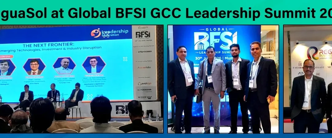 LinguaSol at Global BFSI GCC Leadership Summit